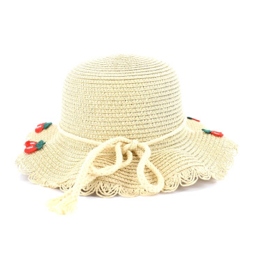 CHAPEAU ENF CERISE