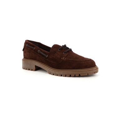 Mocassin femme Tamaris cuir marron TAMATOTO
