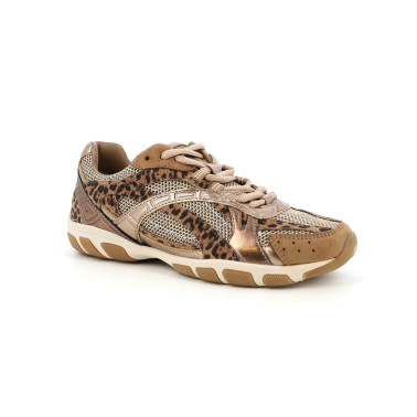 Basket femme Tamaris beige léopard  TAMASIK