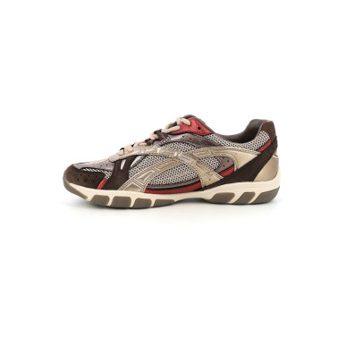 Basket femme Tamaris métallisée  multi-marron