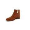 Bottines femme Mam’Zelle SPOT marron cuir velours
