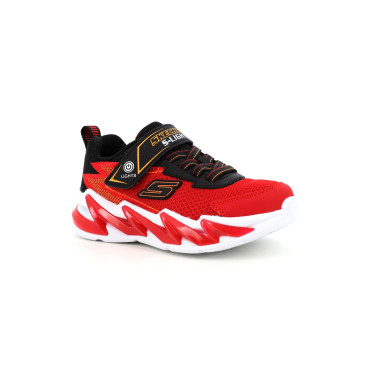 Basket lumineuse Skechers Light Surge rouge | Chaussures du Château