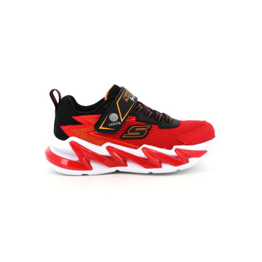 Basket lumineuse Skechers Light Surge rouge | Chaussures du Château