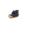 Bottillon bébé marine à velcro Berlingot | Chaussures du Château