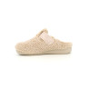 Chaussons Mule Femme Confort Mima New Beige | Chaussures du Château