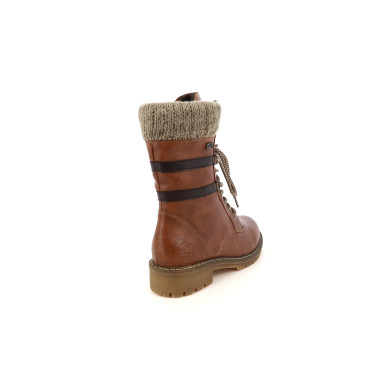 Bottines femme Rieker Riemito Y9107 marron RiekerTEX