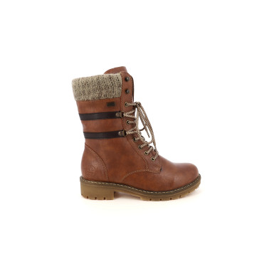 Bottines femme Rieker Riemito Y9107 marron RiekerTEX