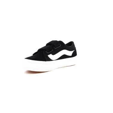 Baskets enfant Vans Vero LS V noires à scratch