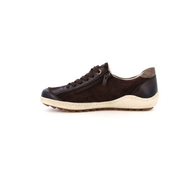 Baskets femme Remonte R1443 marron confort