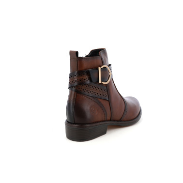 Bottines Femme Marron Remonte D0F81 | Chaussures du Château