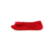 Chaussons Femme Rouges Isotoner 95991 Grand Nœud