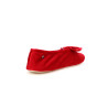 Chaussons Femme Rouges Isotoner 95991 Grand Nœud