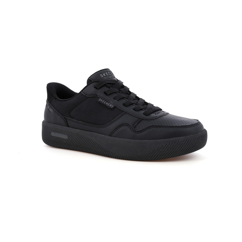 Skechers Arch Fit Court Break Homme Noir | Chaussures du Château