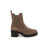 Bottines Femme Cuir Taupe Tamaris 25407 | Chaussures du Château