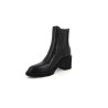 Bottines Femme Cuir Noir Mam’Zelle Nicam | Chaussures du Château