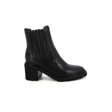 Bottines Femme Cuir Noir Mam’Zelle Nicam | Chaussures du Château