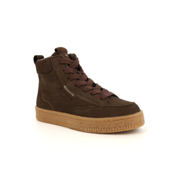 Baskets montantes femme Tamaris 25203 marron