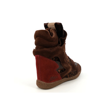 Baskets compensées MRP Star Cortina marron