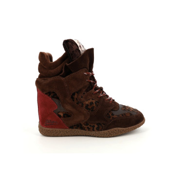 Baskets compensées MRP Star Cortina marron