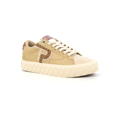 Palladium ACE LO MIX LTH Beige léopard Femme | Chaussures du Château