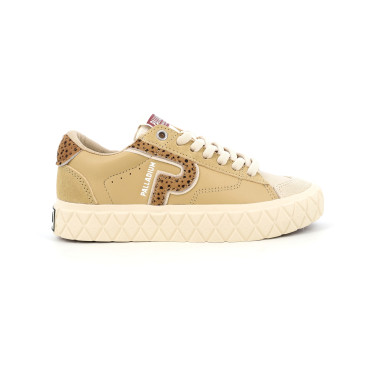 Palladium ACE LO MIX LTH Beige léopard Femme | Chaussures du Château