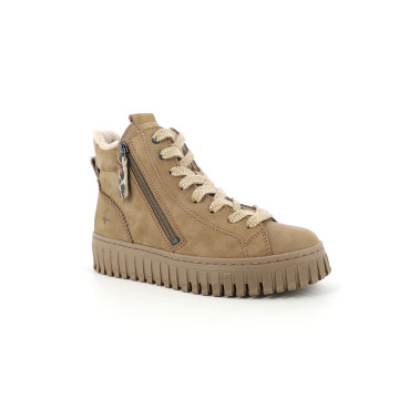 Bottines femme Tamaris TAMALOBA beige | Chaussures du Château