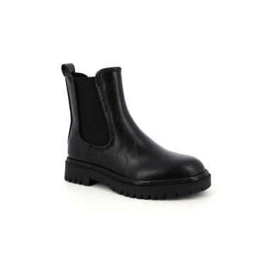 Bottine Chelsea Tamaris Noire Femme Tamareva | Chaussures du Château