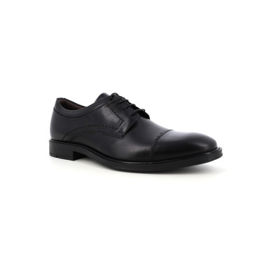 Derbies homme Renton noirs en cuir | Chaussures de ville