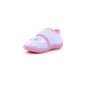 Chaussons enfant Leomil Stitch bleu rose à scratch