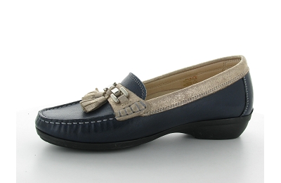 Chaussures du Chateau Fluchos mocassin flumoka 0078 3541 marine femme