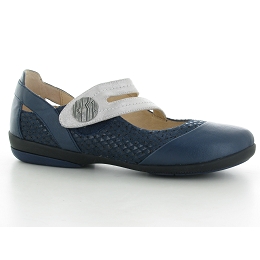 Chaussures du Chateau Fugitive chaussures confort jaen e19 3641 bleu nuit femme