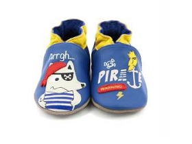 ROBEEZ PIRATE WOLF<br>Bleu-Jaune