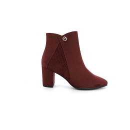 Bottines marco tozzi bordeaux on sale