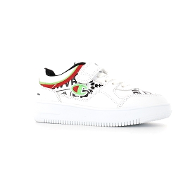 CHAMPION REBOUND GRAPHIC LOW B PS<br>Blanc multi