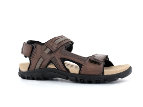 GEOX U SANDAL STRADA-U2524C<br>Marron Foncé