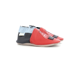 ROBEEZ FRENCH BOAT<br>Bleu-Rouge