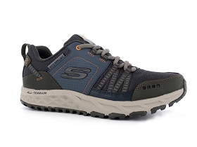 SKECHERS ESCAPE PLAN<br>Gris Orange