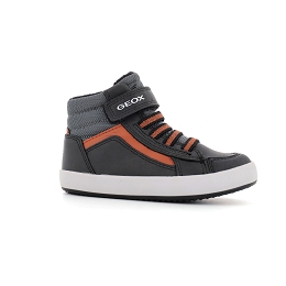 GEOX J GISLI BOY-J265CA<br>Noir Orange