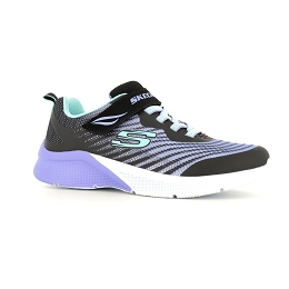 SKECHERS MICROSPEC REJOICE RACER 2<br>Noir-Bleu