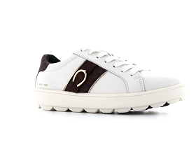 GEOX D SPHERICA ECUB D46WEA<br>Blanc-Marron