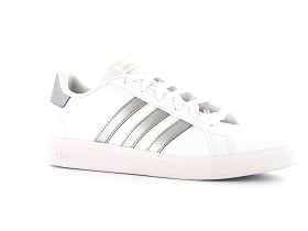 ADIDAS GW6506 GRAND COURT 2.0 K<br>Blanc Argent