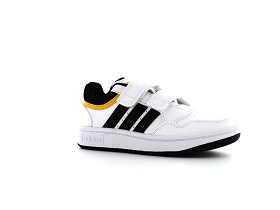 ADIDAS IH5316 HOOPS 3.0 CF<br>Blanc-Jaune