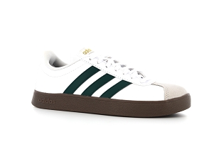 ADIDAS JH6346 VL COURT BASE<br>Blanc Vert