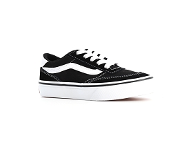 VANS YT BROOKLYN LS<br>Noir Blanc