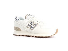 NEW BALANCE A WL574XD2<br>Beige leopard
