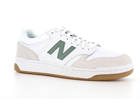 NEW BALANCE A BB480LYG<br>Blanc Vert