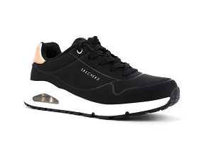 SKECHERS UNO GEN1 SHIMMER AWAY<br>Noir