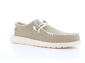 HEY DUDE WALLY BRAIDED 40003<br>Marron Beige