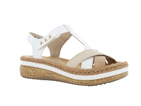 RIEKER V0919<br>Blanc Beige
