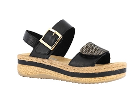 RIEKER V0951<br>Noir Beige